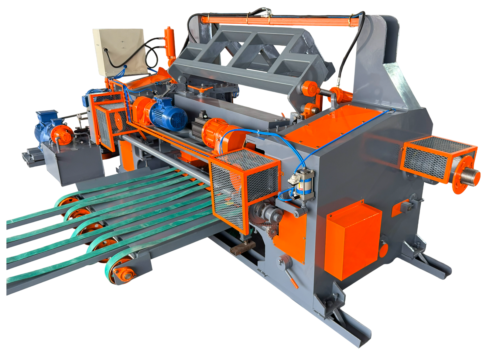Spindle Log Peeling Machine